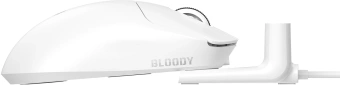 Мышь A4Tech Bloody R77 Ultra Dock белый оптическая 20000dpi беспров. USB 5but - купить недорого с доставкой в интернет-магазине