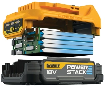 Батарея аккумуляторная DeWalt DCBP034G-XJ 18В 1.7Ач Li-Ion - купить недорого с доставкой в интернет-магазине