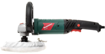 Полировальная машина Hammer USM1200P 1200Вт 3500об/мин рез.шпин.:M14 d=180мм (519462) - купить недорого с доставкой в интернет-магазине