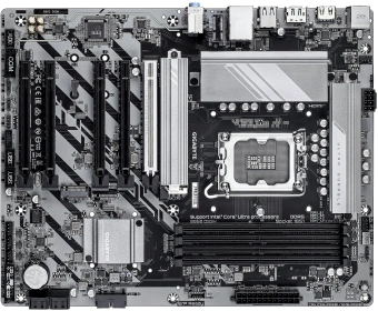 Материнская плата Gigabyte B860 DS3H Soc-1851 Intel B860 4xDDR5 ATX AC`97 8ch(7.1) 2.5Gg RAID+HDMI+DP - купить недорого с доставкой в интернет-магазине