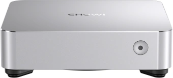 ПК Мини Chuwi AuBox Ryzen 7 8745HS (3.8) 16Gb SSD512Gb 780M Windows 11 Pro 2x2.5GbitEth WiFi BT 120W серебристый/черный - купить недорого с доставкой в интернет-магазине