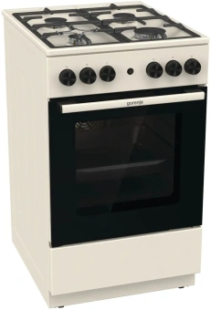 Плита Газовая Gorenje GG5A12BEF бежевый (без крышки) реш.чугун - купить недорого с доставкой в интернет-магазине