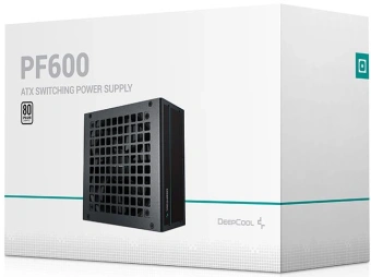 Блок питания Deepcool ATX 600W PF600 V2 80 PLUS WHITE (20+4pin) APFC 120mm fan 6xSATA RTL - купить недорого с доставкой в интернет-магазине