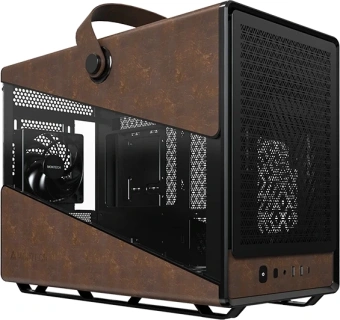 Корпус Montech Heritage PRO (B) черный без БП mATX 5x120mm 2x140mm 2xUSB3.0 audio bott PSU - купить недорого с доставкой в интернет-магазине