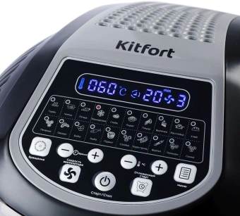 Аэрогриль Kitfort КТ-2219-1 1400Вт черный - купить недорого с доставкой в интернет-магазине