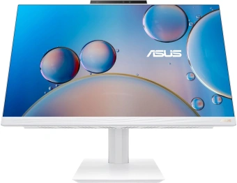 Моноблок Asus A5402WVA-WPC0040 23.8" Full HD i5 1340P (1.9) 16Gb SSD512Gb Iris Xe CR без ОС GbitEth WiFi BT 120W клавиатура мышь Cam белый 1920x1080 - купить недорого с доставкой в интернет-магазине