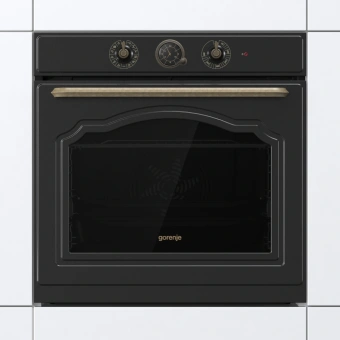 Духовой шкаф Электрический Gorenje BOS67372CLB черный - купить недорого с доставкой в интернет-магазине