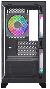 Корпус Bloody BD-CC103F черный без БП mATX 7x120mm 1xUSB2.0 1xUSB3.0 audio bott PSU - купить недорого с доставкой в интернет-магазине