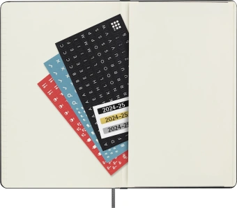 Еженедельник Moleskine ACADEMIC WKNT Large 130х210мм датир.18мес 208стр. черный - купить недорого с доставкой в интернет-магазине