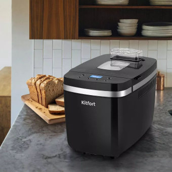 Хлебопечь Kitfort КТ-314 850Вт черный - купить недорого с доставкой в интернет-магазине