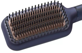 Расческа-выпрямитель Philips BHH885/00 черный/фиолетовый макс.темп.:200С покрытие:керамическое - купить недорого с доставкой в интернет-магазине