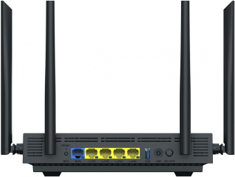 Роутер беспроводной Netis N6 AX1800 10/100/1000BASE-TX/4G ready черный - купить недорого с доставкой в интернет-магазине