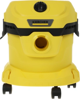 Строительный пылесос Karcher WD 2 Plus V-12/6/18/C 1000Вт (уборка: сухая/влажная) желтый - купить недорого с доставкой в интернет-магазине