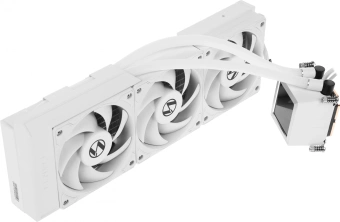 Система водяного охлаждения Lian-Li HydroShift LCD 360S Soc-AM5/AM4/1700/1851 белый 4-pin 29.8dB Al+Cu LCD 330W Ret (G89.GHSLCD36SW.R0) - купить недорого с доставкой в интернет-магазине