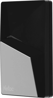 Накопитель SSD Netac USB-C 120GB NT01Z7S-120G-32BK Z7S 2.5" черный - купить недорого с доставкой в интернет-магазине