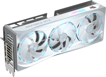 Видеокарта Gigabyte PCI-E 5.0 GV-N5080AORUSM ICE-16GD 1.0 NVIDIA GeForce RTX 5080 16Gb 256bit GDDR7 2617/30000 HDMIx1 DPx3 HDCP Ret - купить недорого с доставкой в интернет-магазине