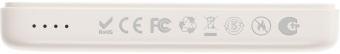 Мобильный аккумулятор Solove W12 5000mAh QC3.0/PD3.0 20W 3A USB-C беспров.зар. бежевый (W12 BEIGE RUS) - купить недорого с доставкой в интернет-магазине