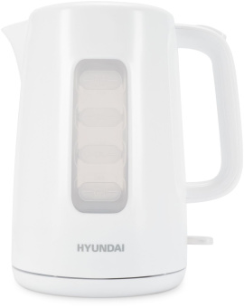Чайник электрический Hyundai HYK-P3501 2.5л. 2200Вт белый корпус: пластик - купить недорого с доставкой в интернет-магазине