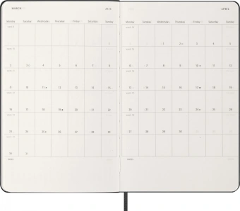Ежедневник Moleskine CLASSIC Large 130х210мм 400стр. черный - купить недорого с доставкой в интернет-магазине