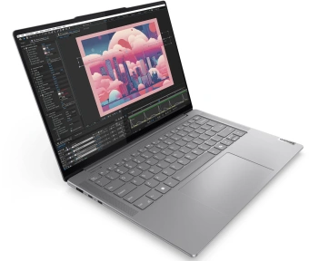 Ноутбук Lenovo Yoga Pro 7 14AHP9 Ryzen 7 8845HS 16Gb SSD1Tb NVIDIA GeForce RTX 3050 6Gb 14.5" IPS 3K (3072x1920) Windows 11 Home grey WiFi BT Cam (83E3001NRU) - купить недорого с доставкой в интернет-магазине