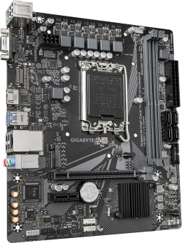 Материнская плата Gigabyte H610M H V3 DDR4 Soc-1700 Intel H610 2xDDR4 mATX AC`97 8ch(7.1) GbLAN+VGA+HDMI - купить недорого с доставкой в интернет-магазине