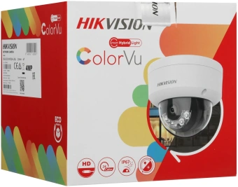 Камера видеонаблюдения IP Hikvision DS-2CD2147G2H-LISU(2.8MM) 2.8-2.8мм цв. корп.:серый - купить недорого с доставкой в интернет-магазине