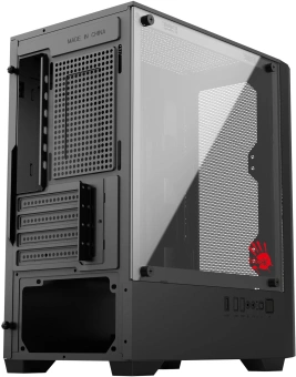 Корпус Bloody CC-124 черный без БП mATX 8x120mm 2xUSB2.0 1xUSB3.0 audio bott PSU - купить недорого с доставкой в интернет-магазине