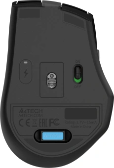 Мышь A4Tech Fstyler FG35CS Plus серый оптическая 3200dpi silent беспров. USB 6but - купить недорого с доставкой в интернет-магазине