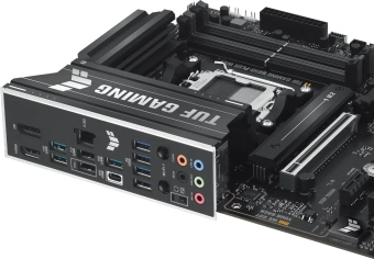 Материнская плата Asus TUF GAMING B850-PLUS WIFI SocketAM5 AMD B850 4xDDR5 ATX AC`97 8ch(7.1) 2.5Gg RAID+HDMI+DP - купить недорого с доставкой в интернет-магазине