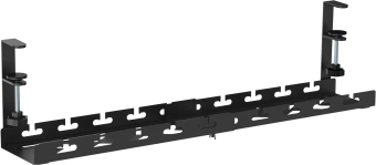 Кабель-канал Cactus CS-CM-700-1BK для столов 72.8x13x19см черный - купить недорого с доставкой в интернет-магазине