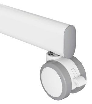 Стол для ноутбука Cactus VM-FDS109 столешница МДФ белый каркас белый 73x50x108см (CS-FDS109WWT) - купить недорого с доставкой в интернет-магазине