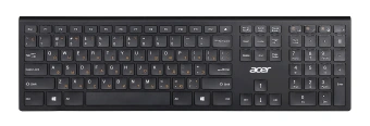 Клавиатура + мышь Acer OKR030 клав:черный мышь:черный USB беспроводная slim Multimedia (ZL.KBDEE.005) - купить недорого с доставкой в интернет-магазине