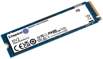 Накопитель SSD Kingston PCI-E 4.0 x4 1Tb SNV2S/1000G NV2 M.2 2280 - купить недорого с доставкой в интернет-магазине