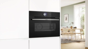 Духовой шкаф Электрический Bosch CSG7364B1 черный - купить недорого с доставкой в интернет-магазине