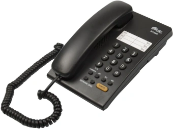 Телефон проводной Ritmix RT-330 черный - купить недорого с доставкой в интернет-магазине