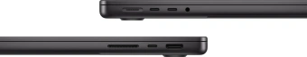 Ноутбук Apple MacBook Pro A3401 M4 Pro 12 core 24Gb SSD512Gb/16 core GPU 14.2" Liquid Retina XDR (3024x1964) Mac OS black WiFi BT Cam (MX2H3HN/A) - купить недорого с доставкой в интернет-магазине