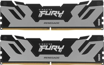 Память DDR5 2x16GB 6400MHz Kingston KF564C32RSK2-32 Fury Renegade RTL Gaming PC5-51200 CL32 DIMM 288-pin 1.4В kit с радиатором Ret - купить недорого с доставкой в интернет-магазине