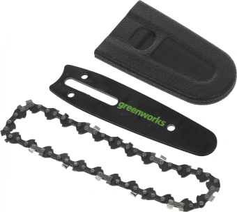 Цепная пила Greenworks G24MCS10 аккум. 200Вт дл.шины:4"(10cm) (2008207) - купить недорого с доставкой в интернет-магазине