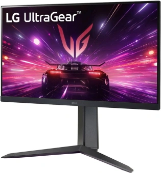 Монитор LG 23.8" UltraGear 24GS65F-B черный IPS LED 16:9 HDMI матовая HAS 300cd 178гр/178гр 1920x1080 180Hz G-Sync FreeSync DP FHD 5.4кг - купить недорого с доставкой в интернет-магазине
