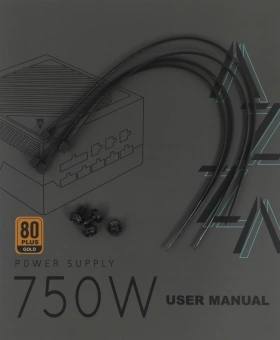 Блок питания Azza ATX 750W PSAZ-750G 80+ gold (20+4pin) APFC 120mm fan 6xSATA Cab Manag RTL - купить недорого с доставкой в интернет-магазине