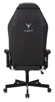 Кресло игровое Knight Neon черный/серебряный соты экокожа с подголов. крестов. металл - купить недорого с доставкой в интернет-магазине