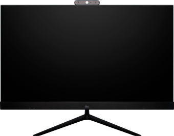 Моноблок IRU Агат 313 23.8" Full HD i3 10100 (3.6) 8Gb SSD256Gb UHDG 630 FreeDOS GbitEth WiFi BT 120W клавиатура мышь Cam черный 1920x1080 - купить недорого с доставкой в интернет-магазине