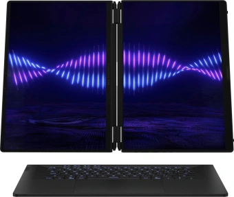 Ноутбук Asus ROG Zephyrus Duo 16 GX651AR-SR058W Core Ultra 9 386H 32Gb SSD1Tb NVIDIA GeForce RTX5070Ti 12Gb 16" OLED Touch 3K (2880x1800) Windows 11 Home dk.grey WiFi BT Cam Bag (90NR0NR2-M00260) - купить недорого с доставкой в интернет-магазине