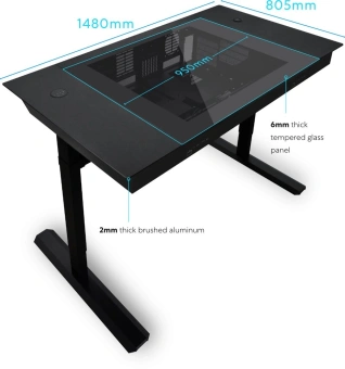 Корпус Lian-Li DK07X черный без БП E-ATX 12x120mm 4x140mm 2xUSB3.0 audio bott PSU - купить недорого с доставкой в интернет-магазине