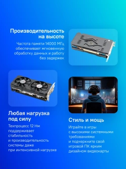 Видеокарта Afox PCI-E 3.0 AF2060-6144D6H4-V2 NVIDIA GeForce RTX 2060 6Gb 192bit GDDR6 1365/14000 DVIx1 HDMIx1 DPx1 HDCP Ret - купить недорого с доставкой в интернет-магазине