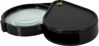 Лупа Silwerhof Daily складная d=50мм x6 черный коробка - купить недорого с доставкой в интернет-магазине