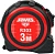 Рулетка строительная Amo R303 дл.полотна 3м изм.шкала в см зацеп простой красный/черный (851506)