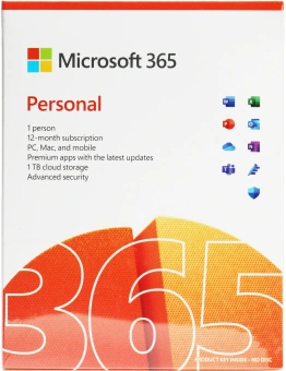 Офисное приложение Microsoft 365 персональный 1г (QQ2-01399) - купить недорого с доставкой в интернет-магазине