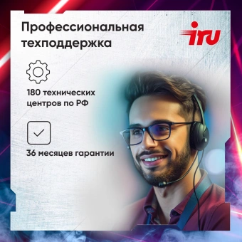 ПК IRU Game 310H6GE MT i5 12400F (2.5) 32Gb SSD1Tb RTX3060 12Gb FreeDOS GbitEth 500W черный (2000614) - купить недорого с доставкой в интернет-магазине
