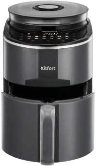 Аэрогриль Kitfort КТ-8155 4.5л 1500Вт серый - купить недорого с доставкой в интернет-магазине